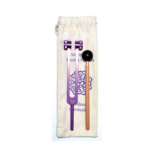 8 1-2" Crown (purple) Tuning Fork - Nakhti By Kali J.N.S