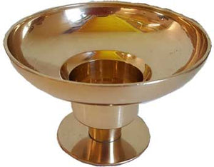 Brass Universal Candle Holder 4 1-4" Dia