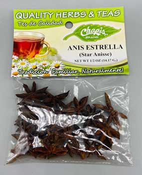 1-2oz Anis Estrella Chapis Tea