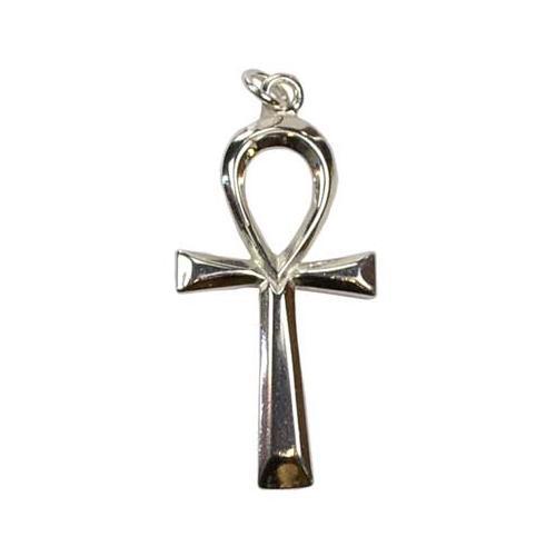 1 1-2" Ankh Pendant Sterling - Nakhti By Kali J.N.S