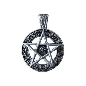 1 1-2" Pentagram Amulet - Nakhti By Kali J.N.S