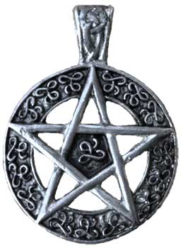 1 1-2" Pentagram Amulet - Nakhti By Kali J.N.S