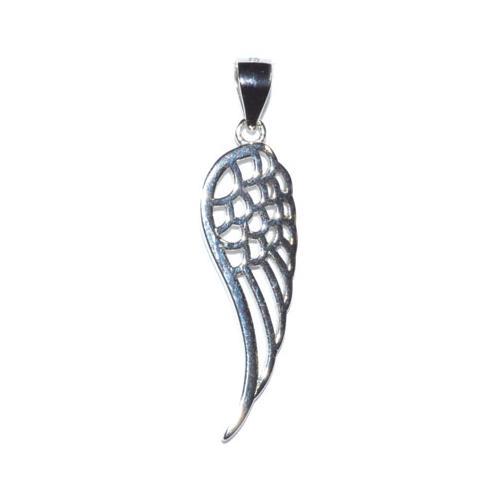 1 1-4" Angel Wing Sterling Pendant - Nakhti By Kali J.N.S