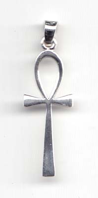 1 1-4" Ankh Sterling - Nakhti By Kali J.N.S