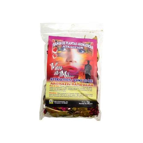 1 1-4oz Attraction ( Atraccion) Aromatic Bath Herb - Nakhti By Kali J.N.S