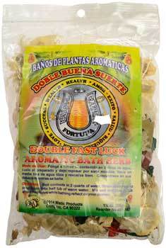 1 1-4oz Double Fast Luck ( Aromatic Bath Herb ) - Nakhti By Kali J.N.S