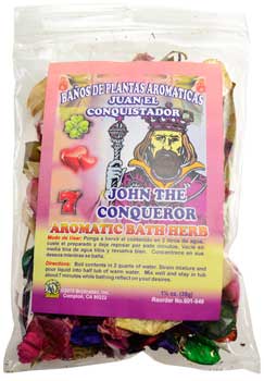 1 1-4oz John The Conqueror(juan Conquistador) Aromatic Bath Herb - Nakhti By Kali J.N.S