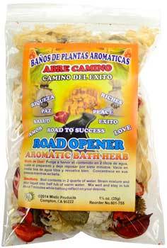 1 1-4oz Road Opener (abre Camino) Aromatic Bath Herb - Nakhti By Kali J.N.S