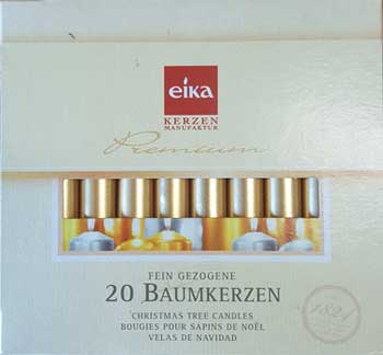 1-2" Gold Chime Candle 20 Pack - Nakhti By Kali J.N.S