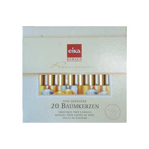 1-2" Gold Chime Candle 20 Pack - Nakhti By Kali J.N.S
