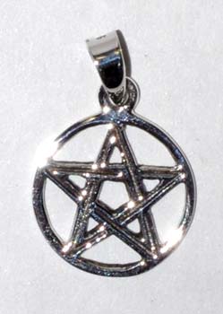1-2" Pentagram Sterling - Nakhti By Kali J.N.S
