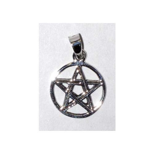 1-2" Pentagram Sterling - Nakhti By Kali J.N.S