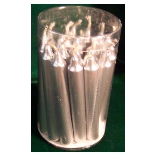 1-2" Silver Chime Candle 20 Pack - Nakhti By Kali J.N.S