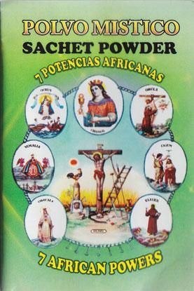 1-2oz Seven African Powers Sachet Powder - Nakhti By Kali J.N.S