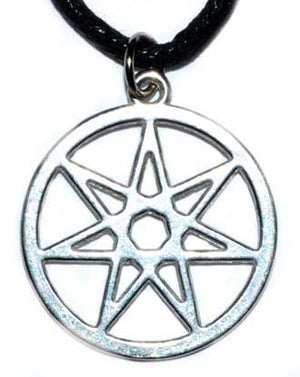 1" 7 Pointed Star Amulet - Nakhti By Kali J.N.S