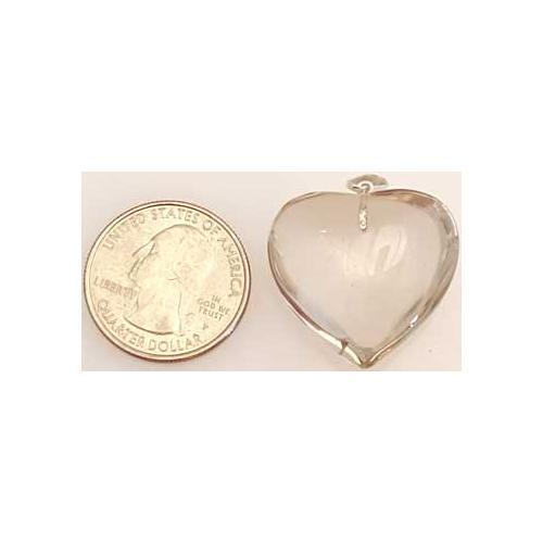 1" Citrine Natural Heart - Nakhti By Kali J.N.S