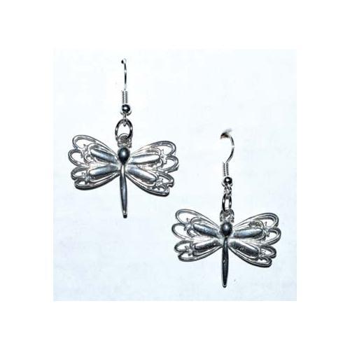 1" Dragonfly Earrings - Nakhti By Kali J.N.S