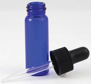 1 Dram Bottle Blue Dropper - Nakhti By Kali J.N.S