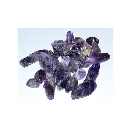 1 Lb Amethyst, Chevron Tumbled Chips - Nakhti By Kali J.N.S