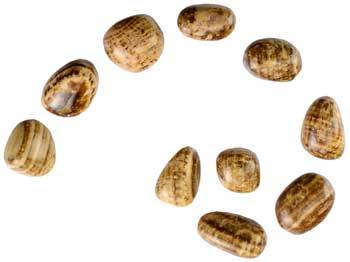 1 Lb Aragonite Tumbled Stones - Nakhti By Kali J.N.S