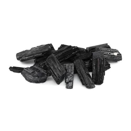1 Lb Black Tourmaline Untumbled Stones - Nakhti By Kali J.N.S