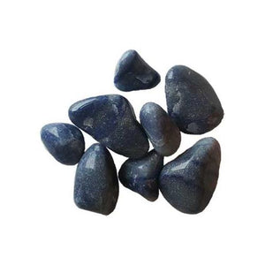 1 Lb Blue Aventurine Tumbled Stones - Nakhti By Kali J.N.S