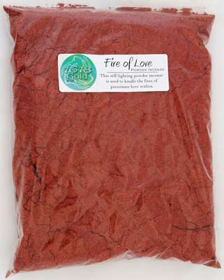 1 Lb Fire Of Love Powder Incense - Nakhti By Kali J.N.S