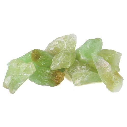 1 Lb Green Calcite Untumbled Stones - Nakhti By Kali J.N.S