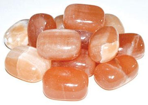 1 Lb Honey Calcite Tumbled Stones - Nakhti By Kali J.N.S