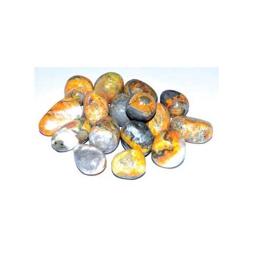 1 Lb Jasper, Bumble Bee Tumbled Stones - Nakhti By Kali J.N.S