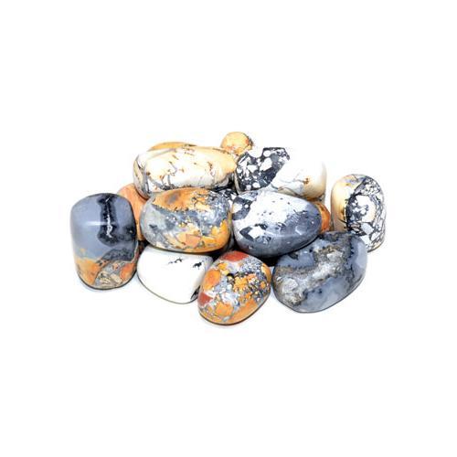 1 Lb Jasper, Maligano Tumbled - Nakhti By Kali J.N.S