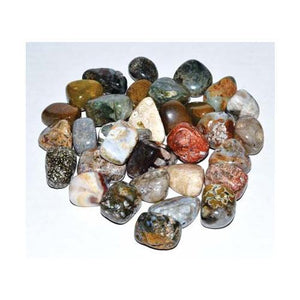 1 Lb Jasper, Ocean Tumbled Stones - Nakhti By Kali J.N.S