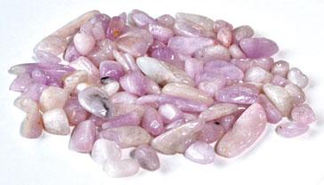 1 Lb Kunzite Tumbled Chips 7-9mm - Nakhti By Kali J.N.S