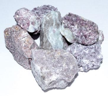 1 Lb Lepidolite Untumbled Stones - Nakhti By Kali J.N.S