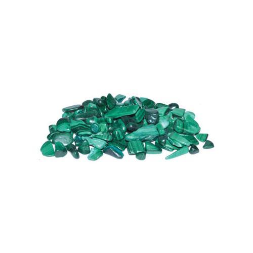 1 Lb Malachite Tumbled Chips 5-8mm - Nakhti By Kali J.N.S