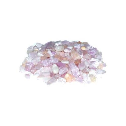 1 Lb Morganite Tumbled Chips 5-8mm - Nakhti By Kali J.N.S