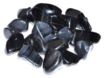 1 Lb Obsidian, Rainbow Tumbled Stones - Nakhti By Kali J.N.S