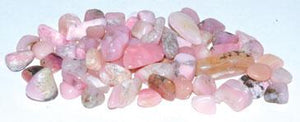 1 Lb Opal, Pink Tumbled Chips 7-9mm - Nakhti By Kali J.N.S