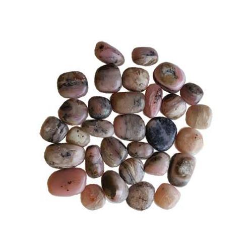 1 Lb Opal, Pink Tumbled Stones - Nakhti By Kali J.N.S