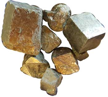 1 Lb Pyrite Cubed Stones - Nakhti By Kali J.N.S