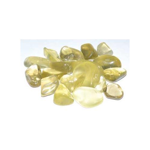 1 Lb Quartz, Lemon Tumbled Stones - Nakhti By Kali J.N.S