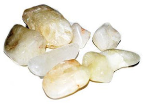 1 Lb Quartz, Sulfur Tumbled Stones - Nakhti By Kali J.N.S