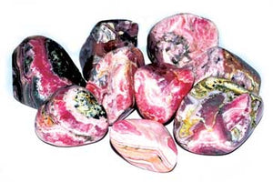 1 Lb Rhodochrosite Tumbled Stones - Nakhti By Kali J.N.S