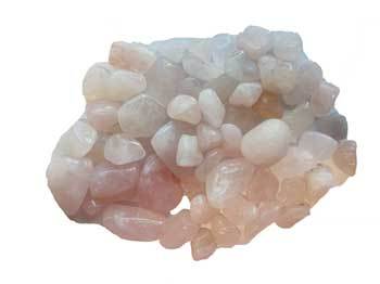 1 Lb Rose Quartz Tumbled Stones - Nakhti By Kali J.N.S