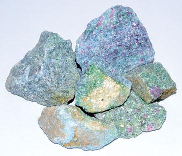 1 Lb Ruby Zoisite Untumbled Stones - Nakhti By Kali J.N.S