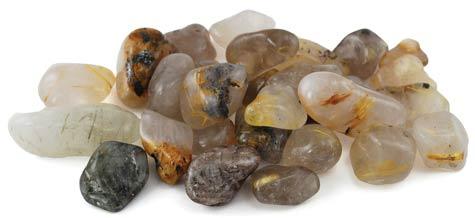 1 Lb Rutile Tumbled Stones - Nakhti By Kali J.N.S
