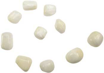 1 Lb Scolecite Tumbled Stones - Nakhti By Kali J.N.S