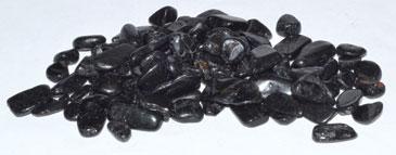 1 Lb Tourmaline, Black Tumbled Chips 6-8mm - Nakhti By Kali J.N.S