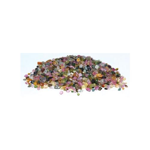 1 Lb Tourmaline, Rainbow Tumbled Chips 2-4mm - Nakhti By Kali J.N.S