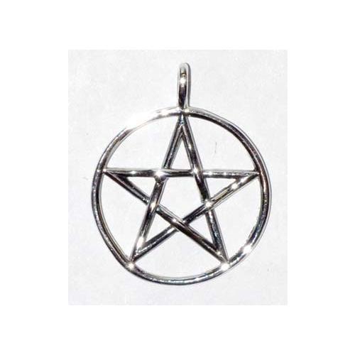 1" Pentagram Sterling - Nakhti By Kali J.N.S